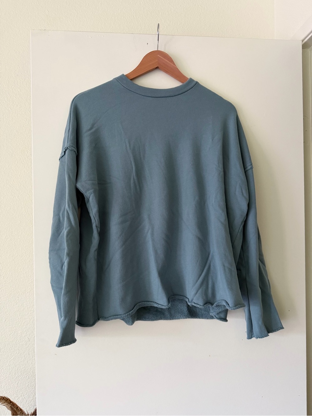 Eileen Fisher French Terry Long Sleeve Top